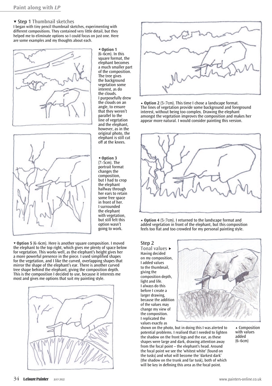 Leisure Painter & The Artist Preview Pages
