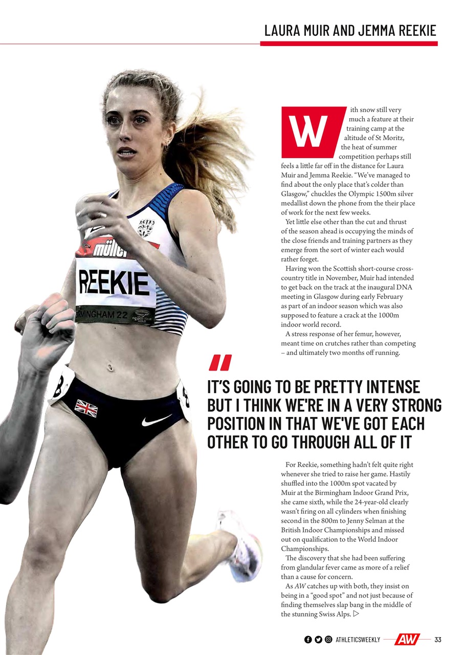 AW – Athletics Weekly Magazine Preview Pages