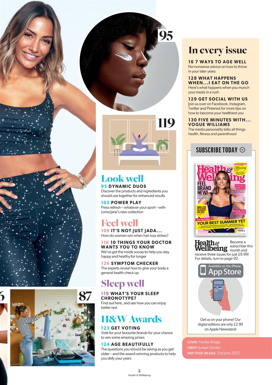 Health & Wellbeing Preview Pages