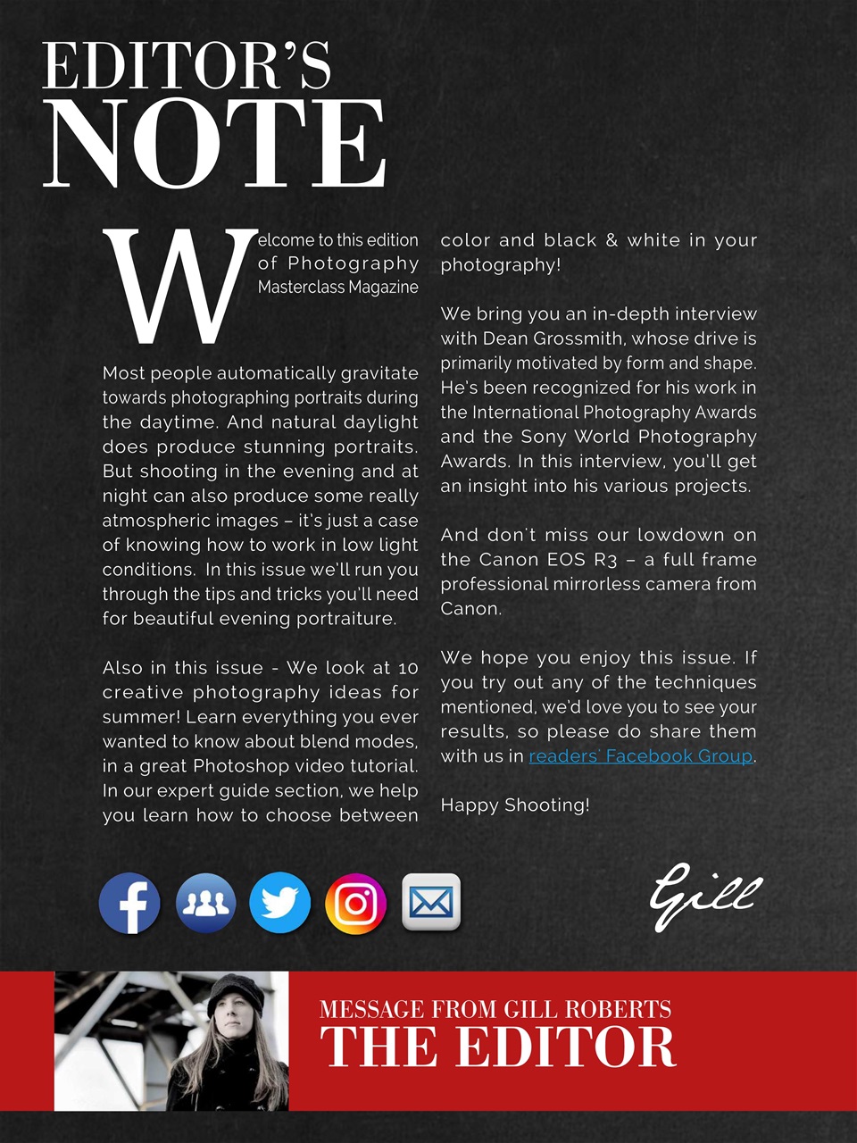 Photography Masterclass Magazine Preview Pages