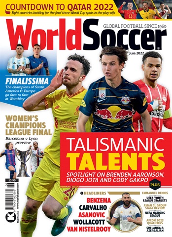 World Soccer issue Jun-22