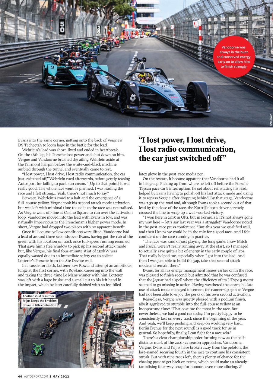 Autosport Preview Pages