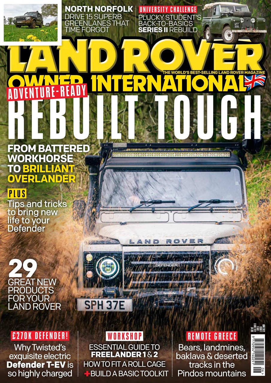 Land Rover Owner Preview Pages
