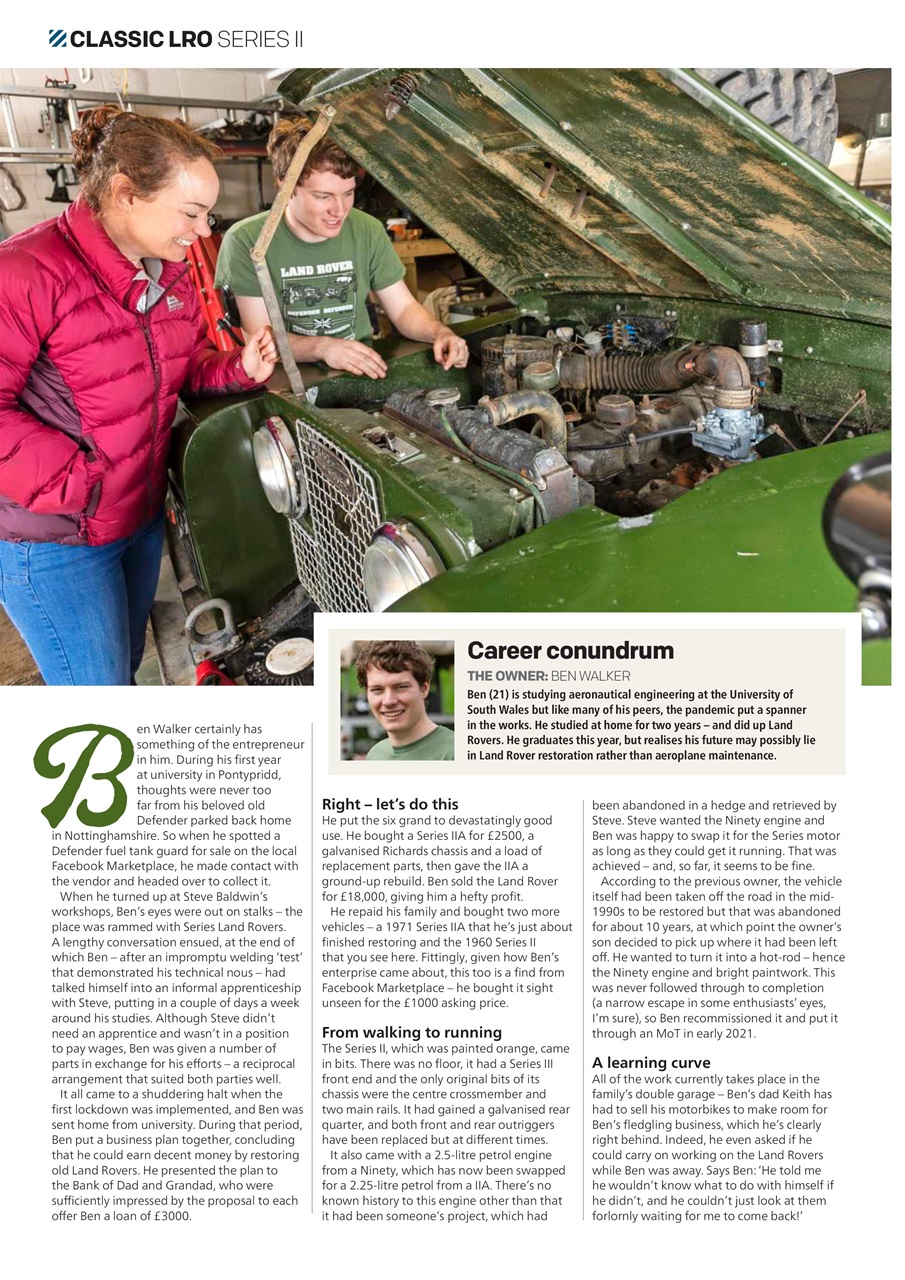 Land Rover Owner Preview Pages