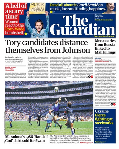 The Guardian Newspaper issue Thursday, May 5, 2022