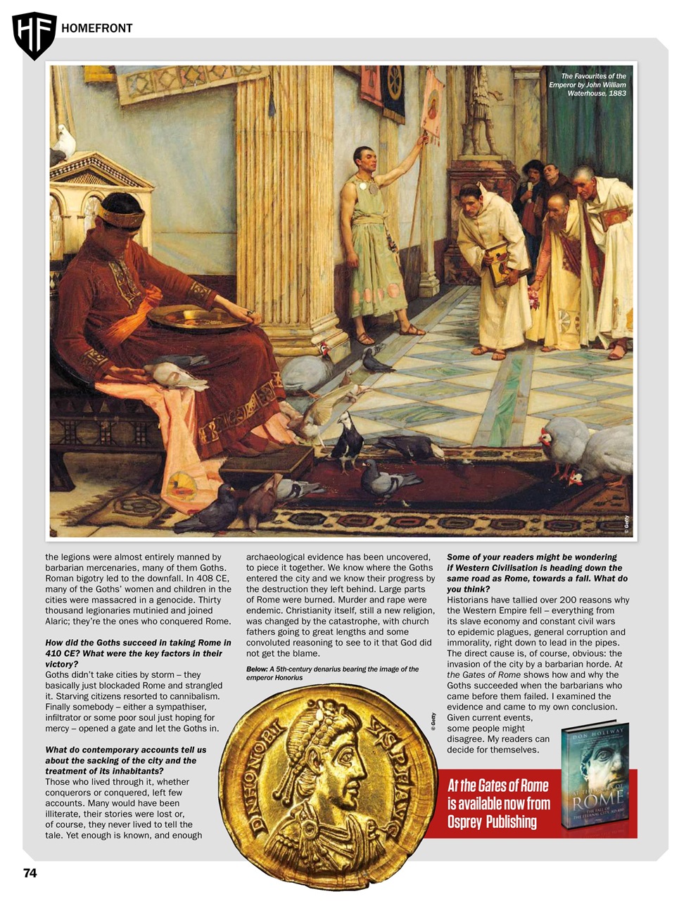 History of War Preview Pages