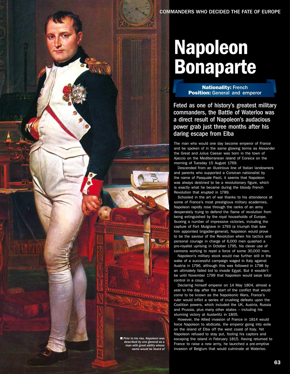 History of War Bookazine Preview Pages