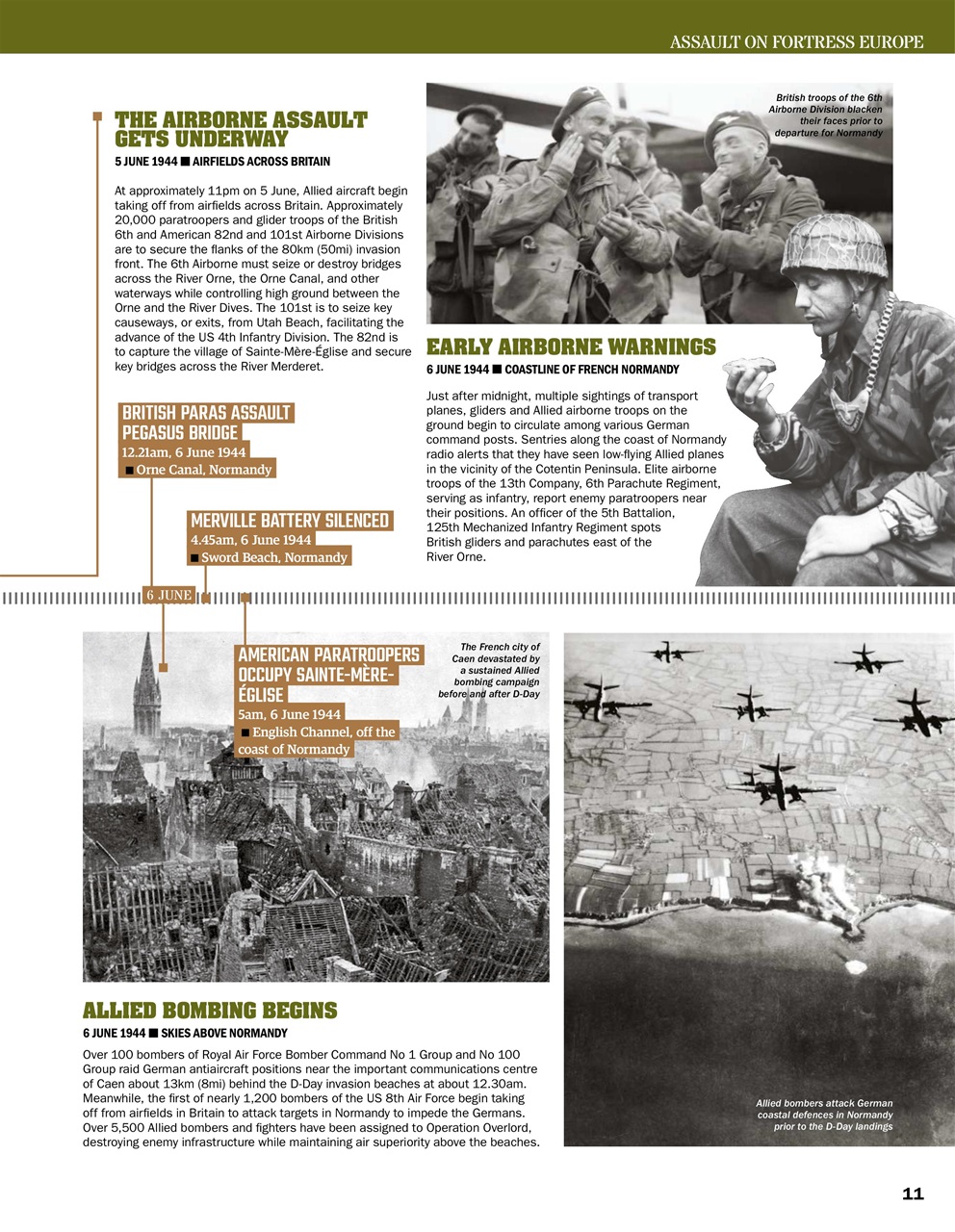 History of War Bookazine Preview Pages