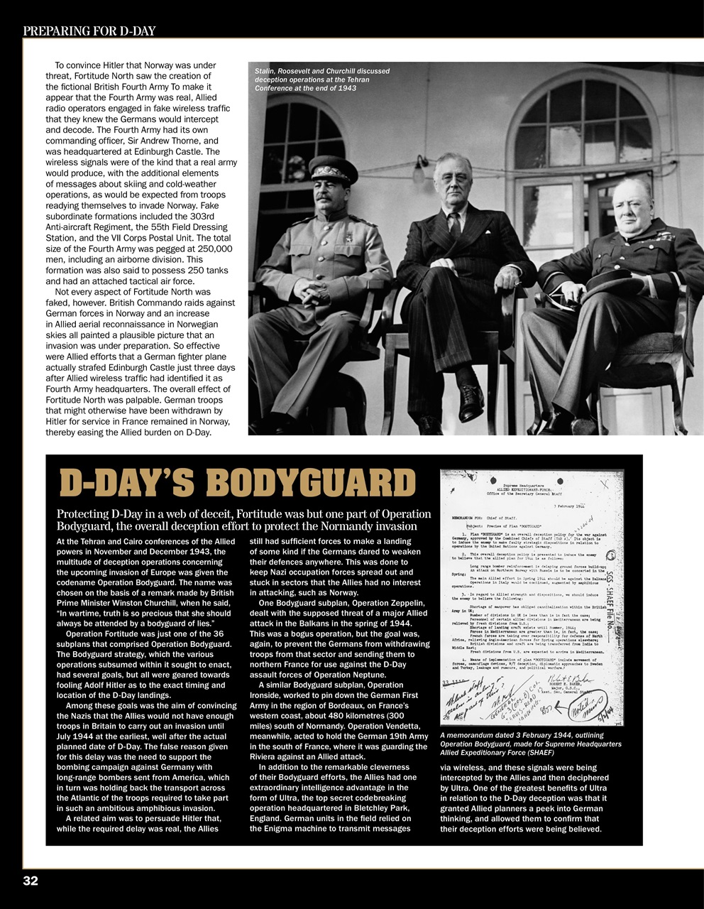 History of War Bookazine Preview Pages