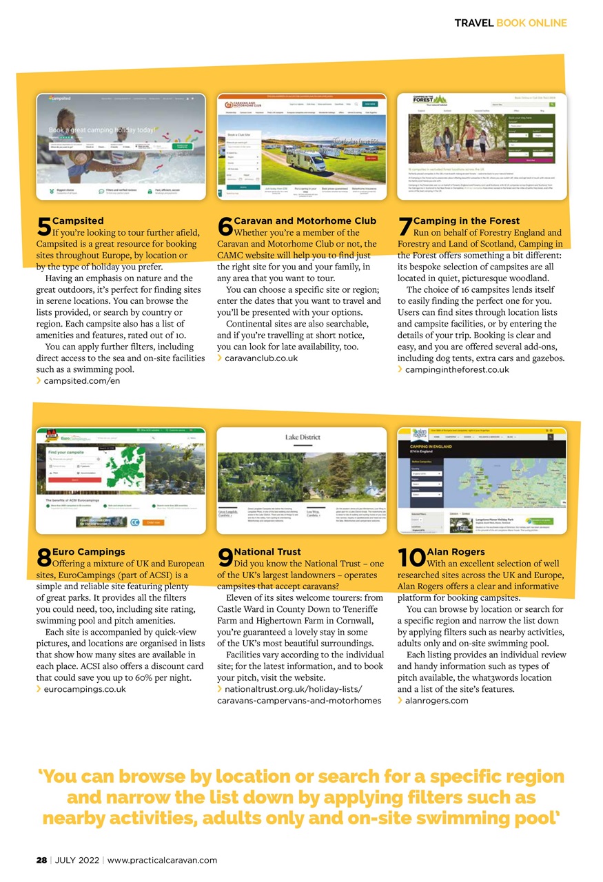 Practical Caravan Preview Pages