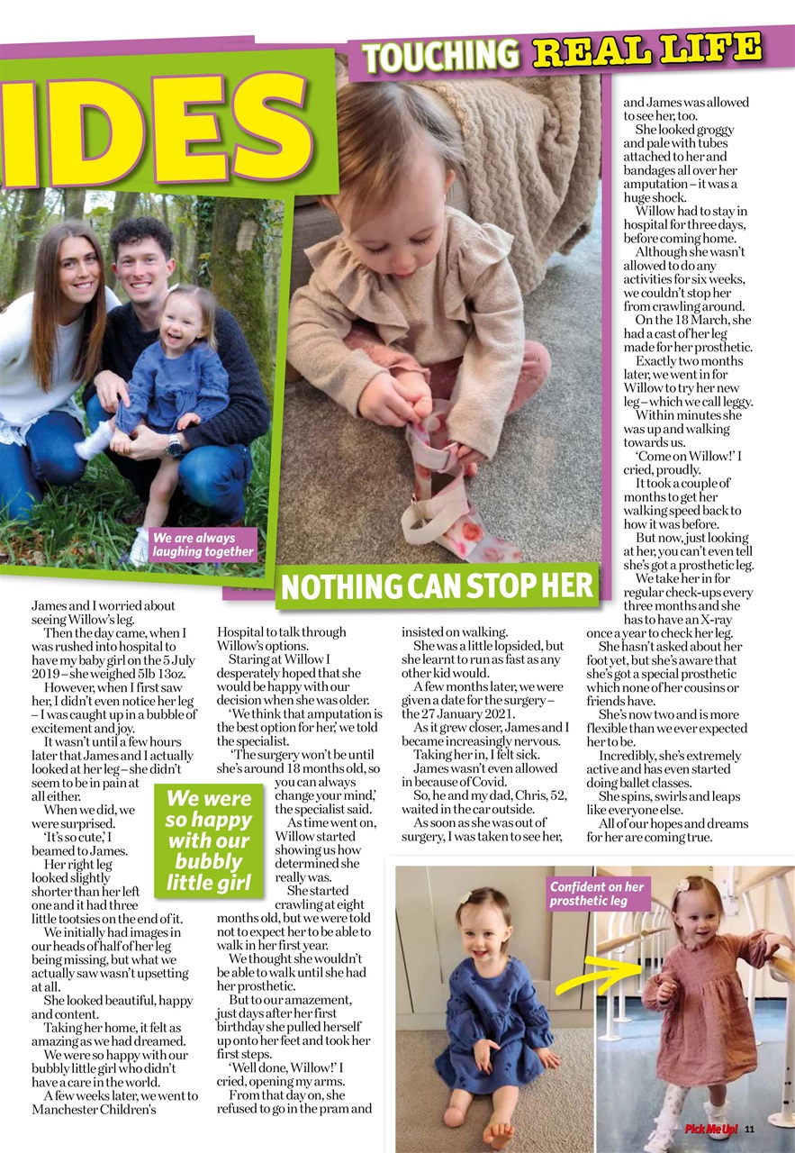 Pick Me Up Preview Pages