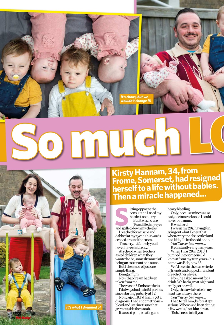 Pick Me Up Preview Pages