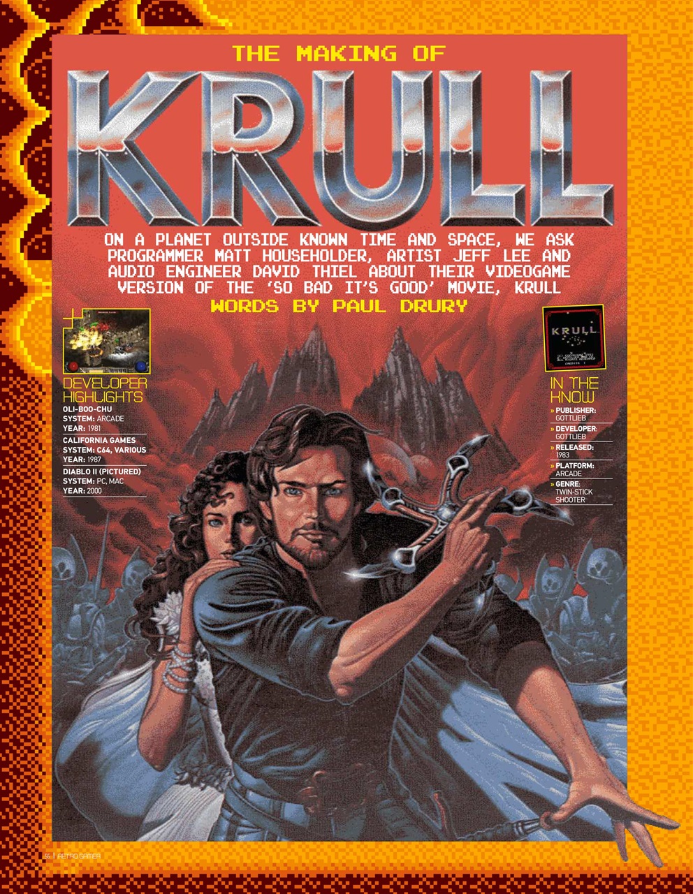 Retro Gamer Preview Pages