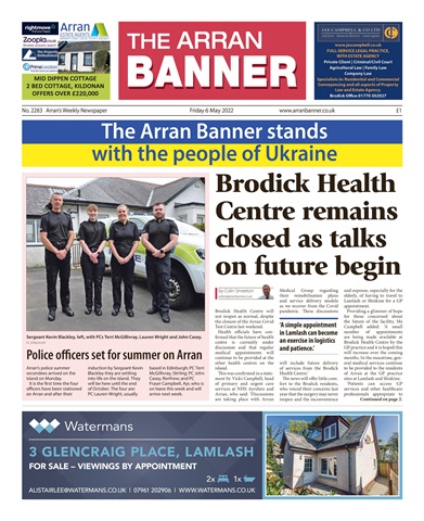 Arran Banner issue 06/05/2022