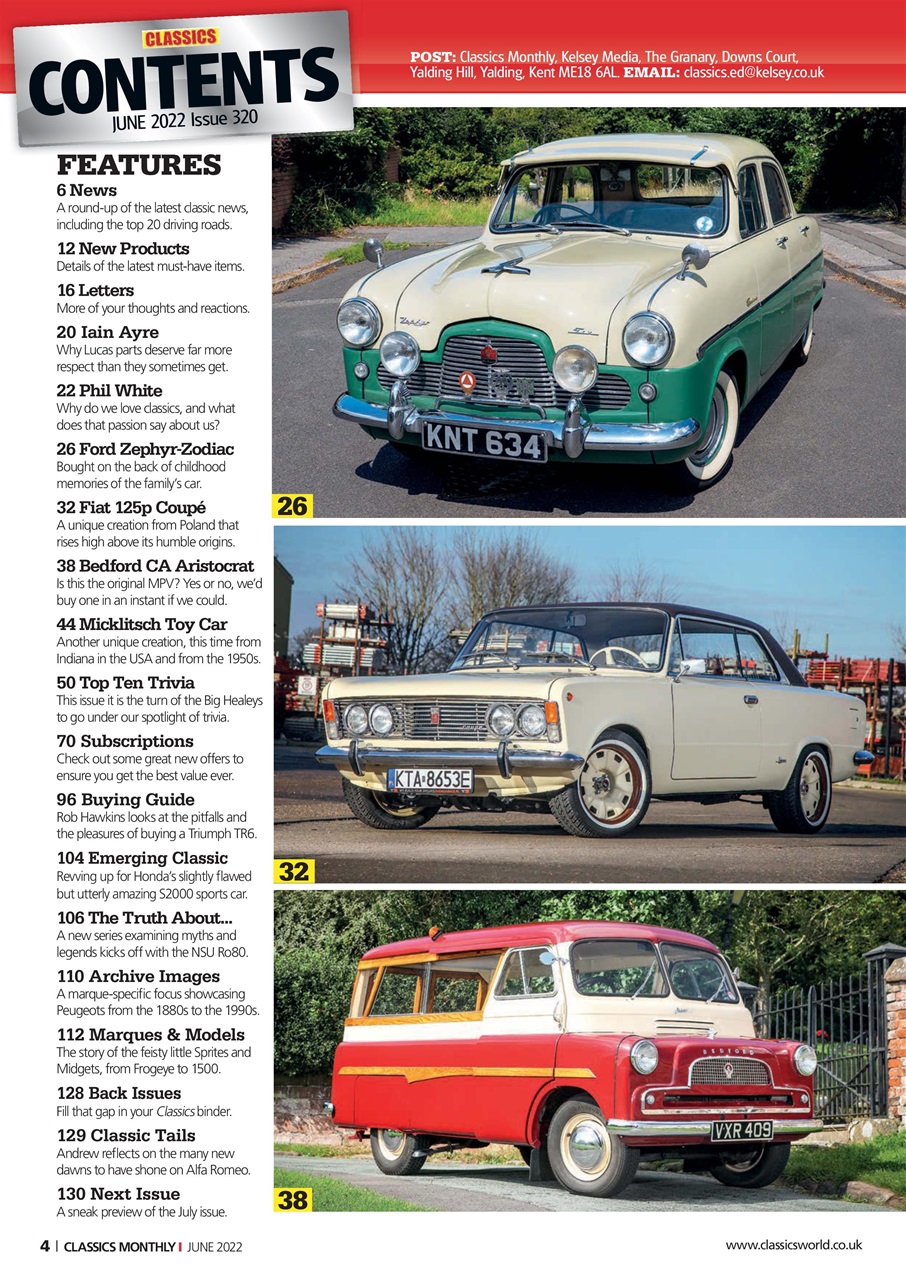 Classics World Preview Pages