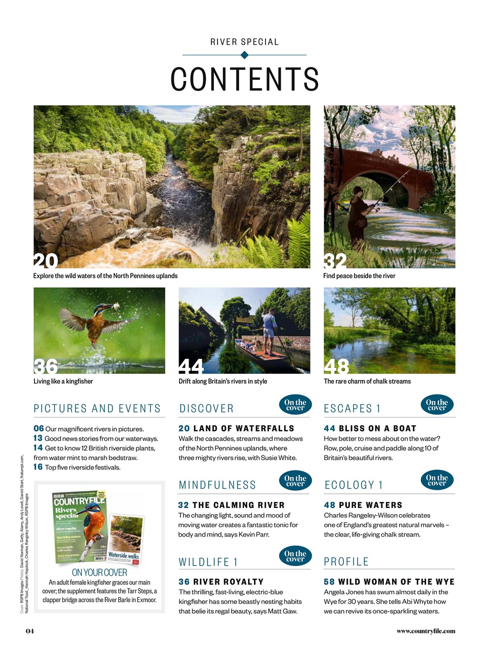 BBC Countryfile Magazine Preview Pages