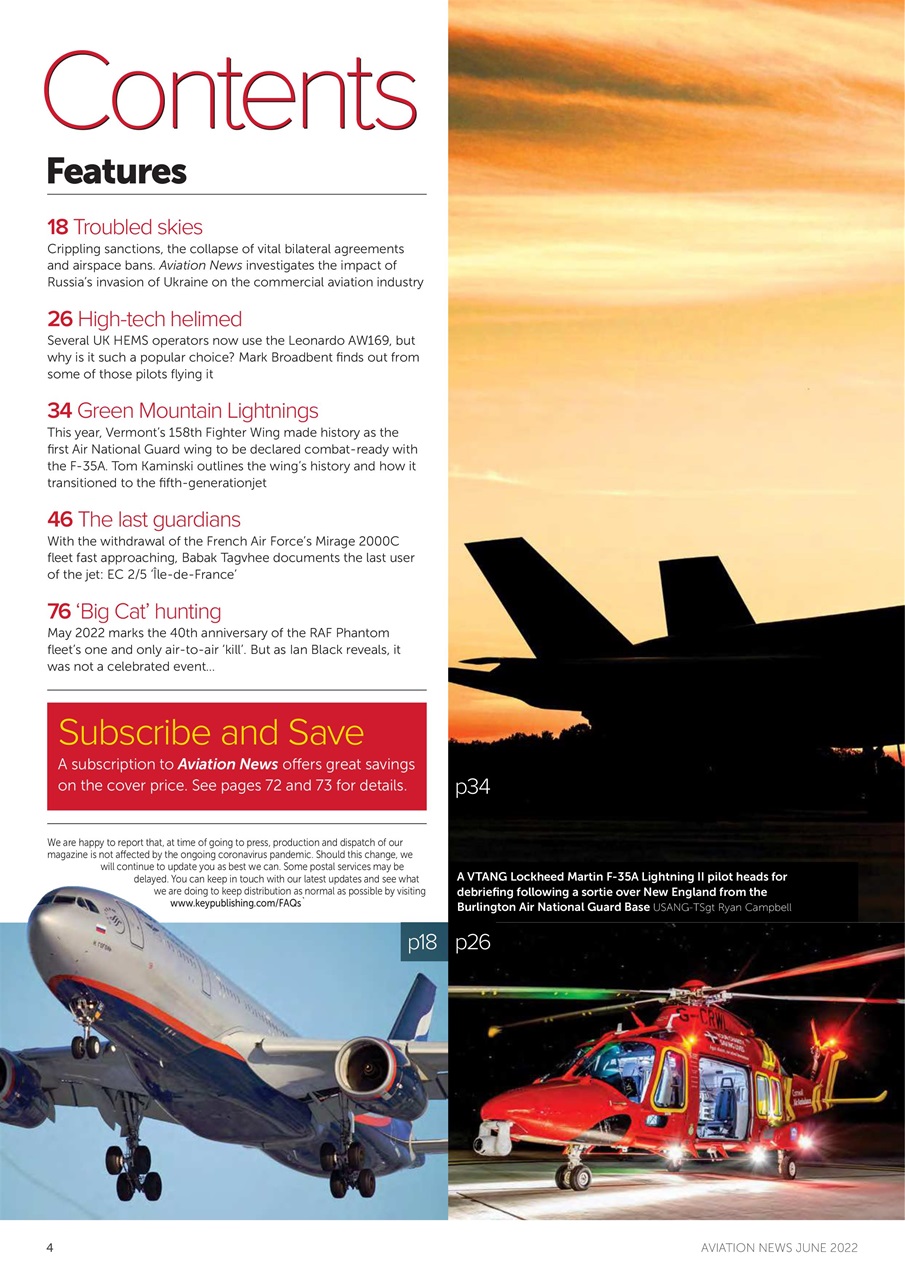 Aviation News Preview Pages