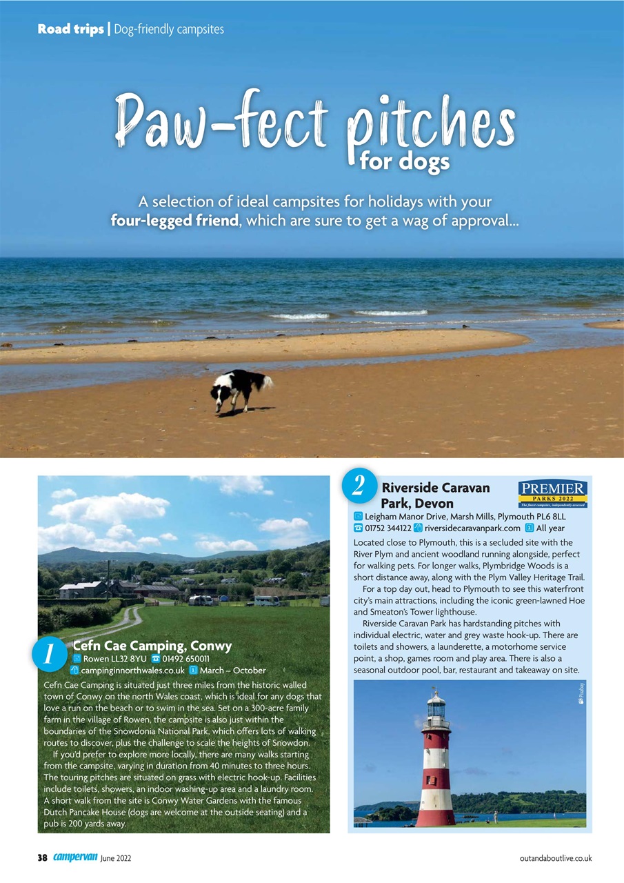 Campervan Preview Pages