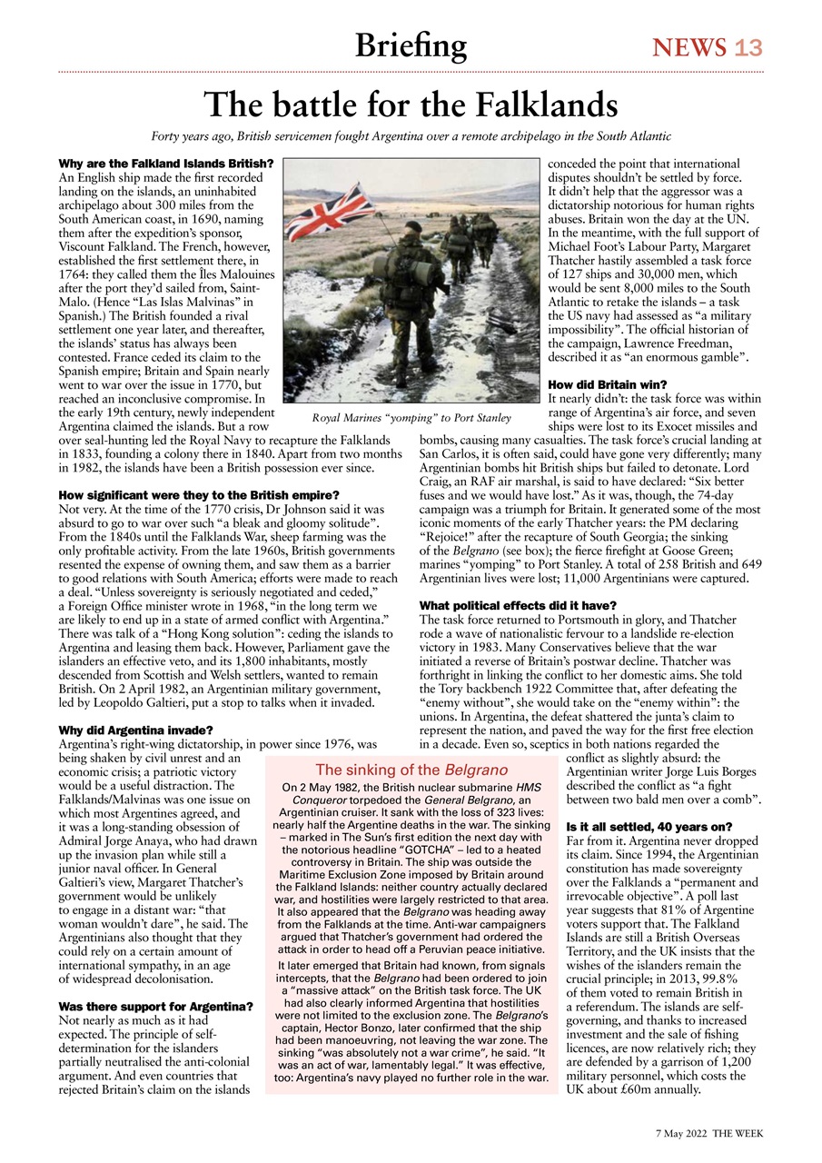 The Week Preview Pages