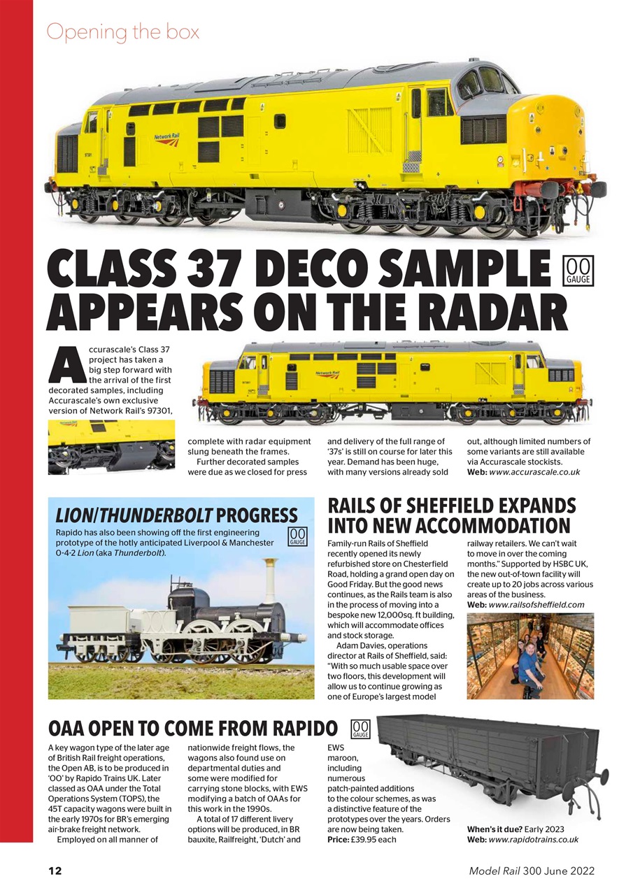 Model Rail Preview Pages