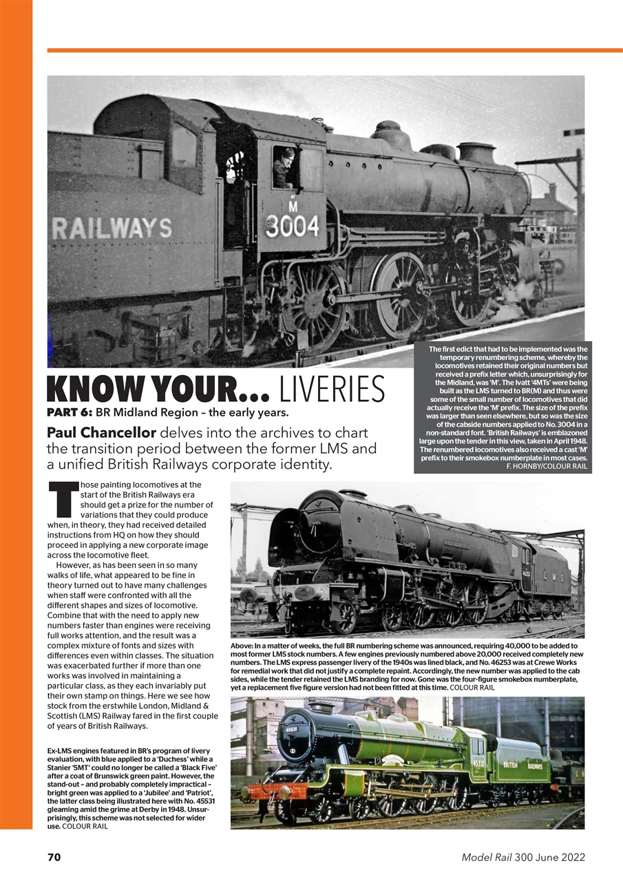 Model Rail Preview Pages