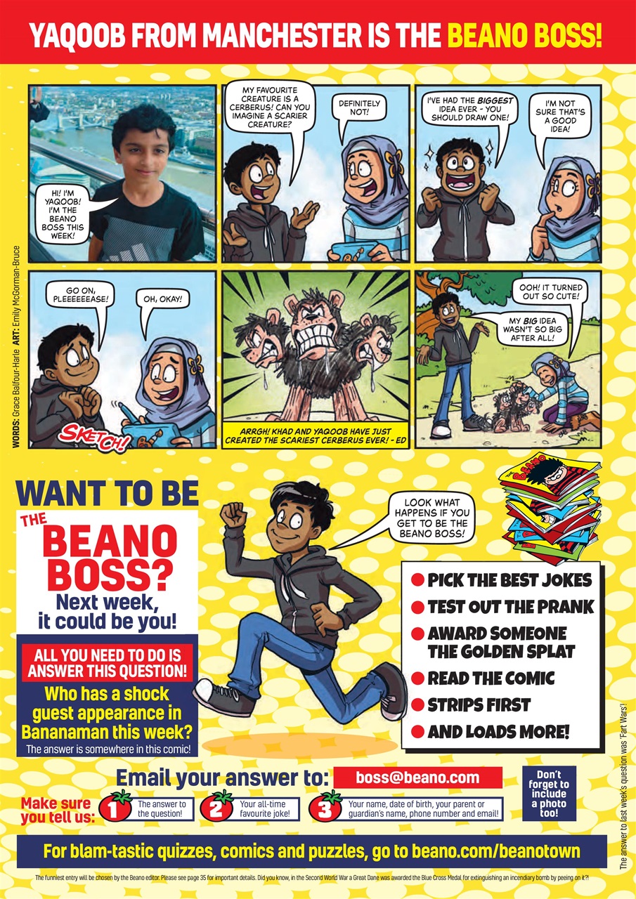 Beano Preview Pages