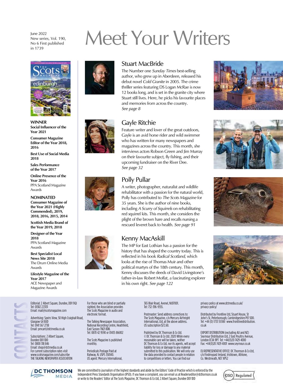 The Scots Magazine Preview Pages