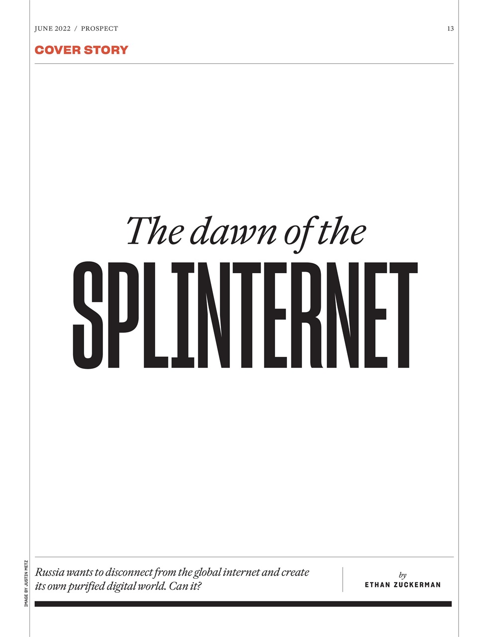 Prospect Magazine Preview Pages