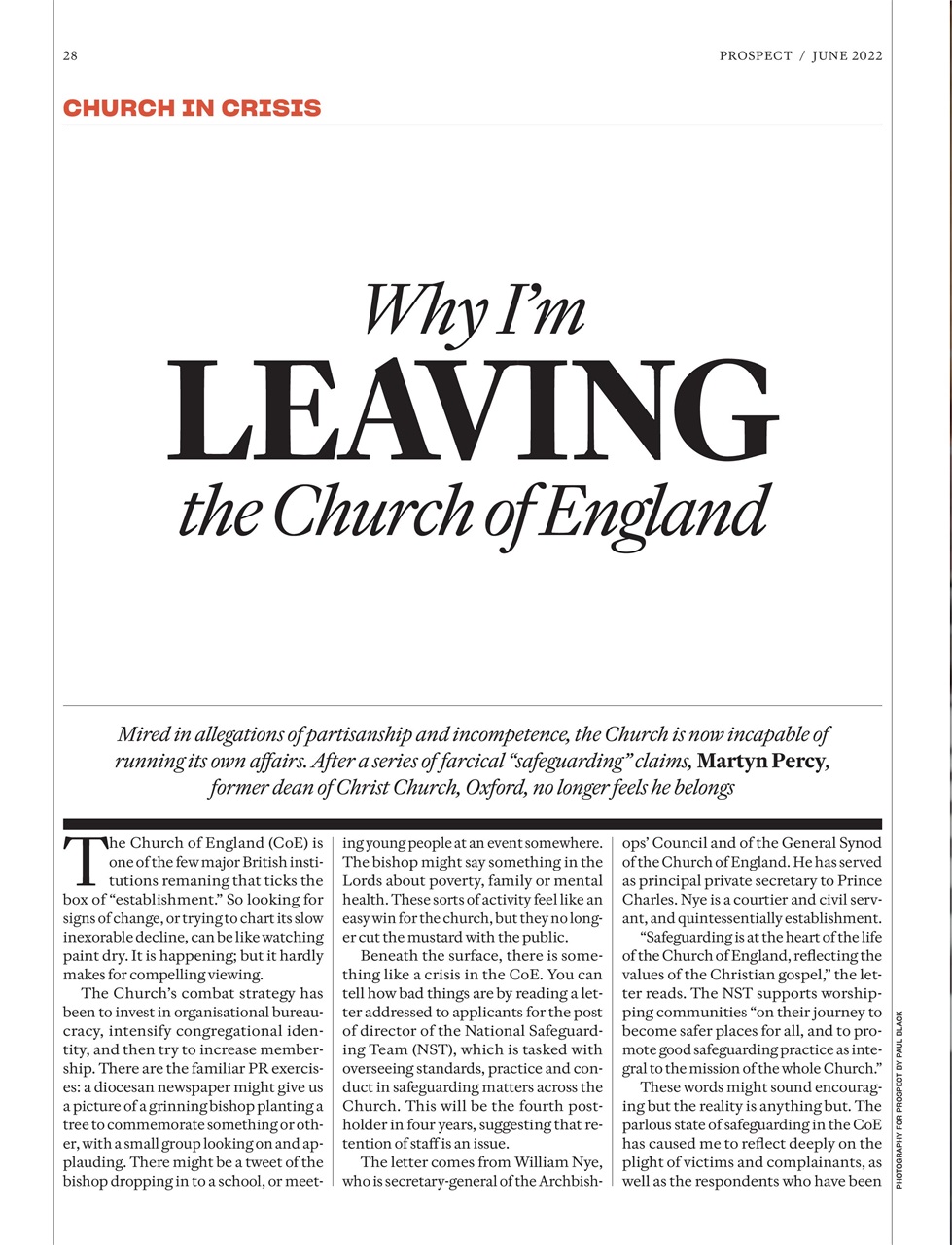 Prospect Magazine Preview Pages