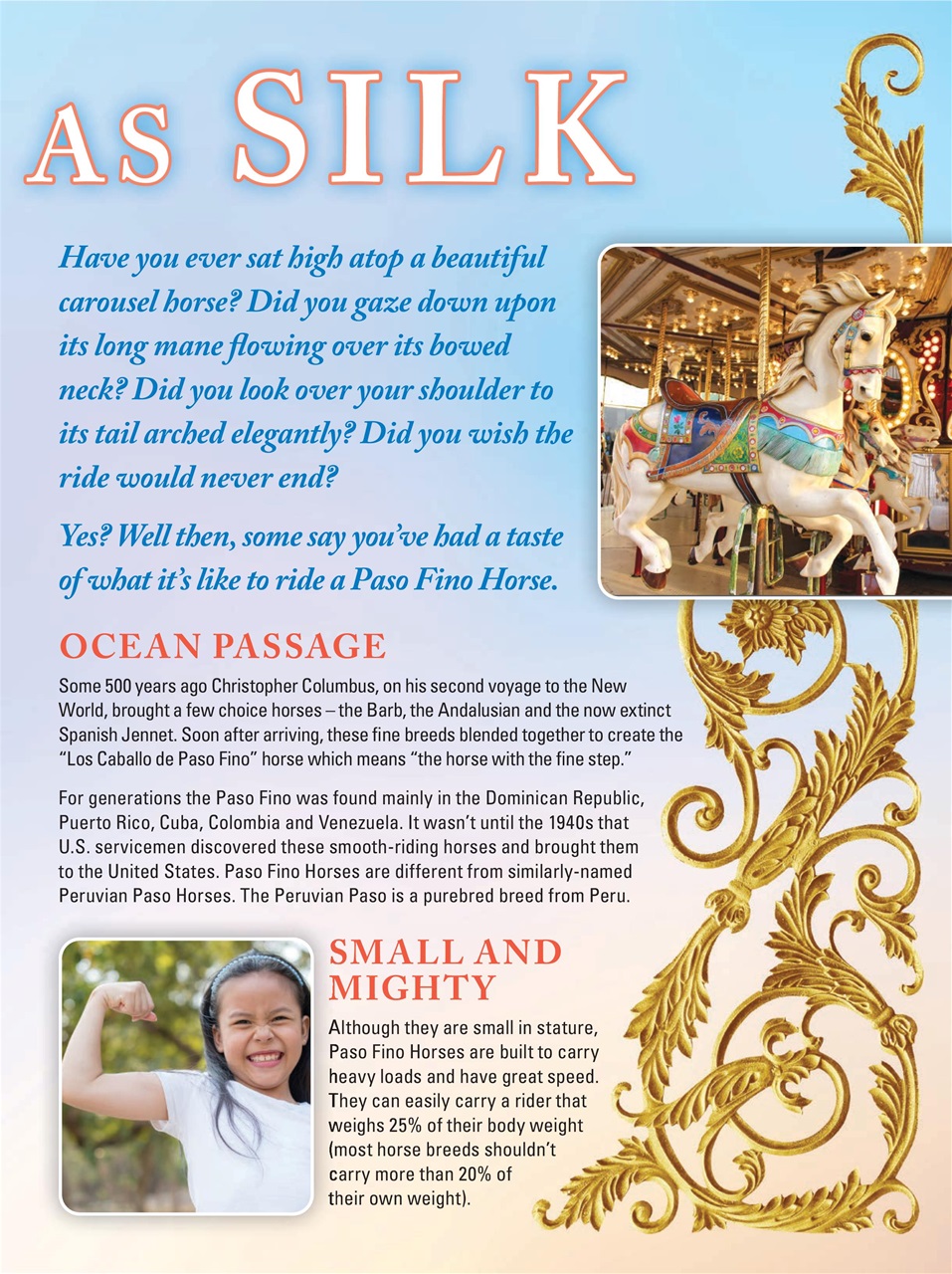 Blaze Magazine For Horse Crazy Kids Preview Pages