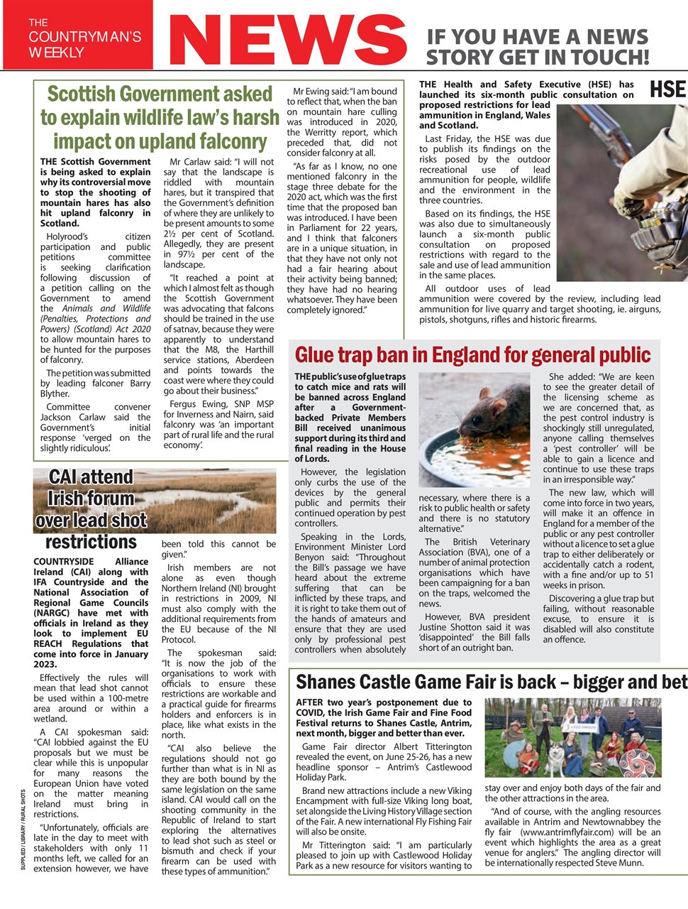 Countryman's Weekly Preview Pages