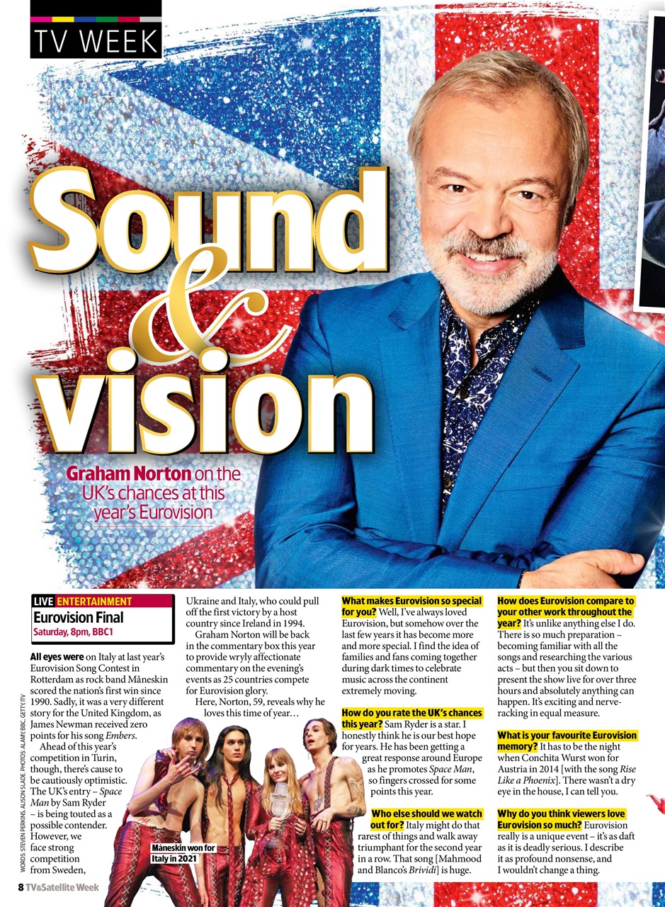 TV & Satellite Week Preview Pages