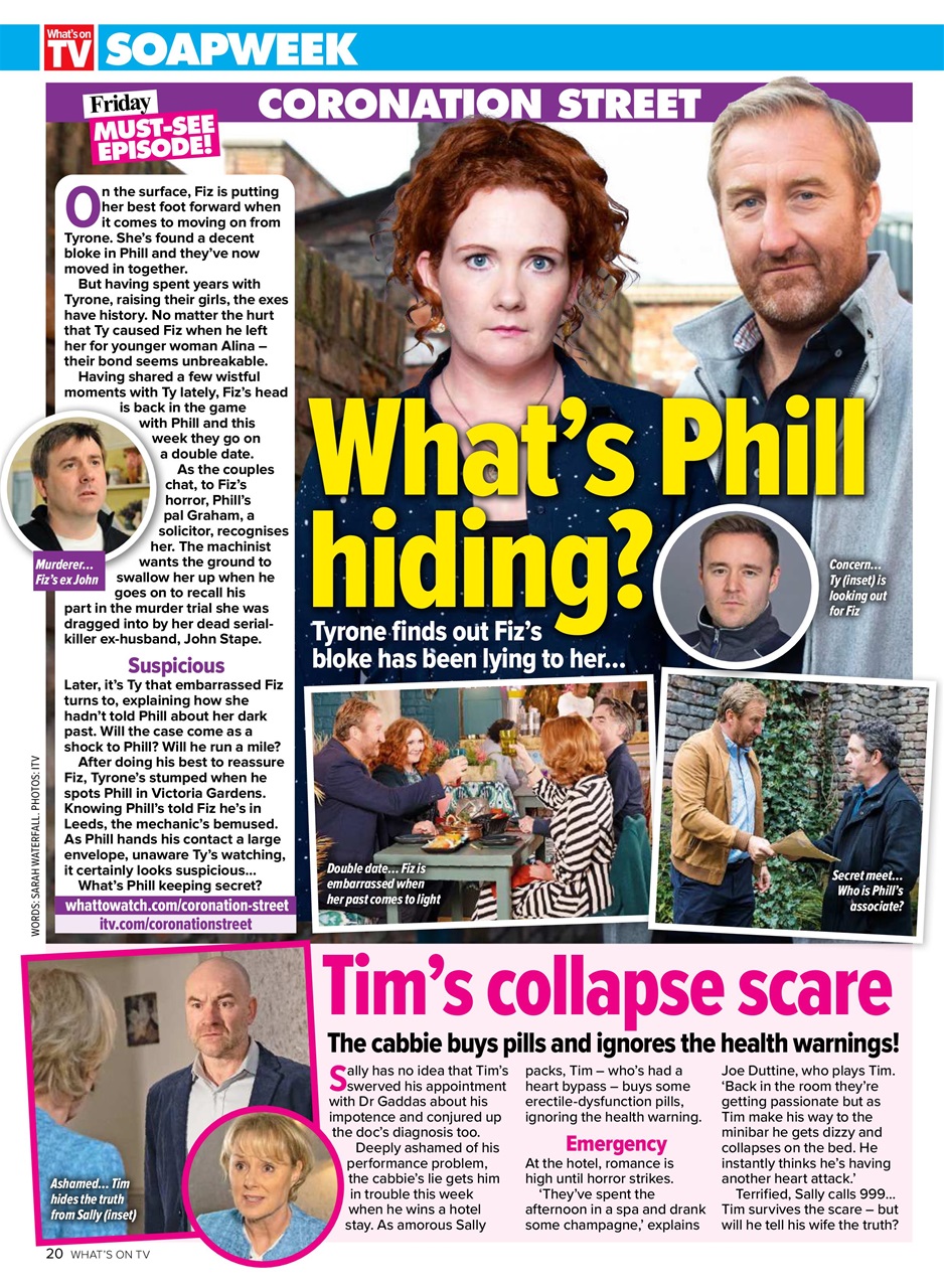 What's on TV Preview Pages
