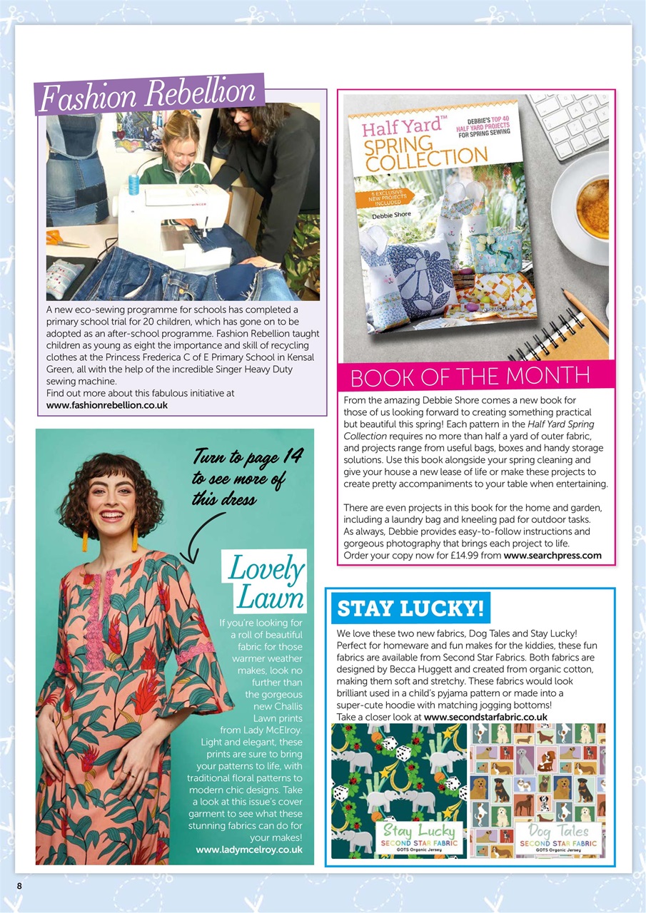 Love Sewing Preview Pages