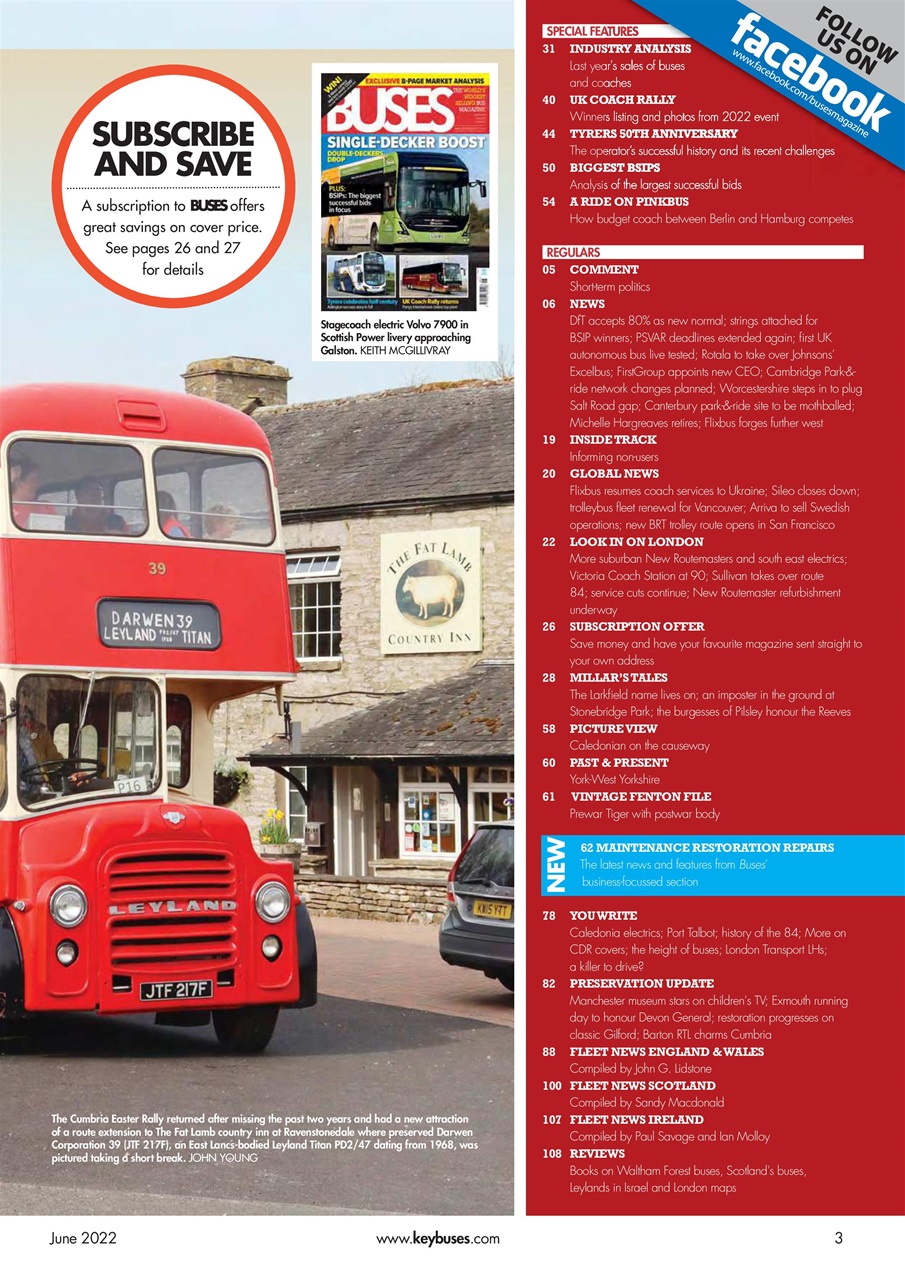 Buses Magazine Preview Pages
