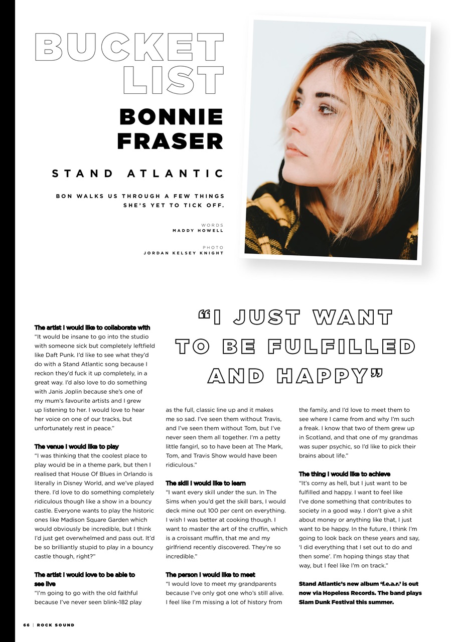 Rock Sound Magazine Preview Pages