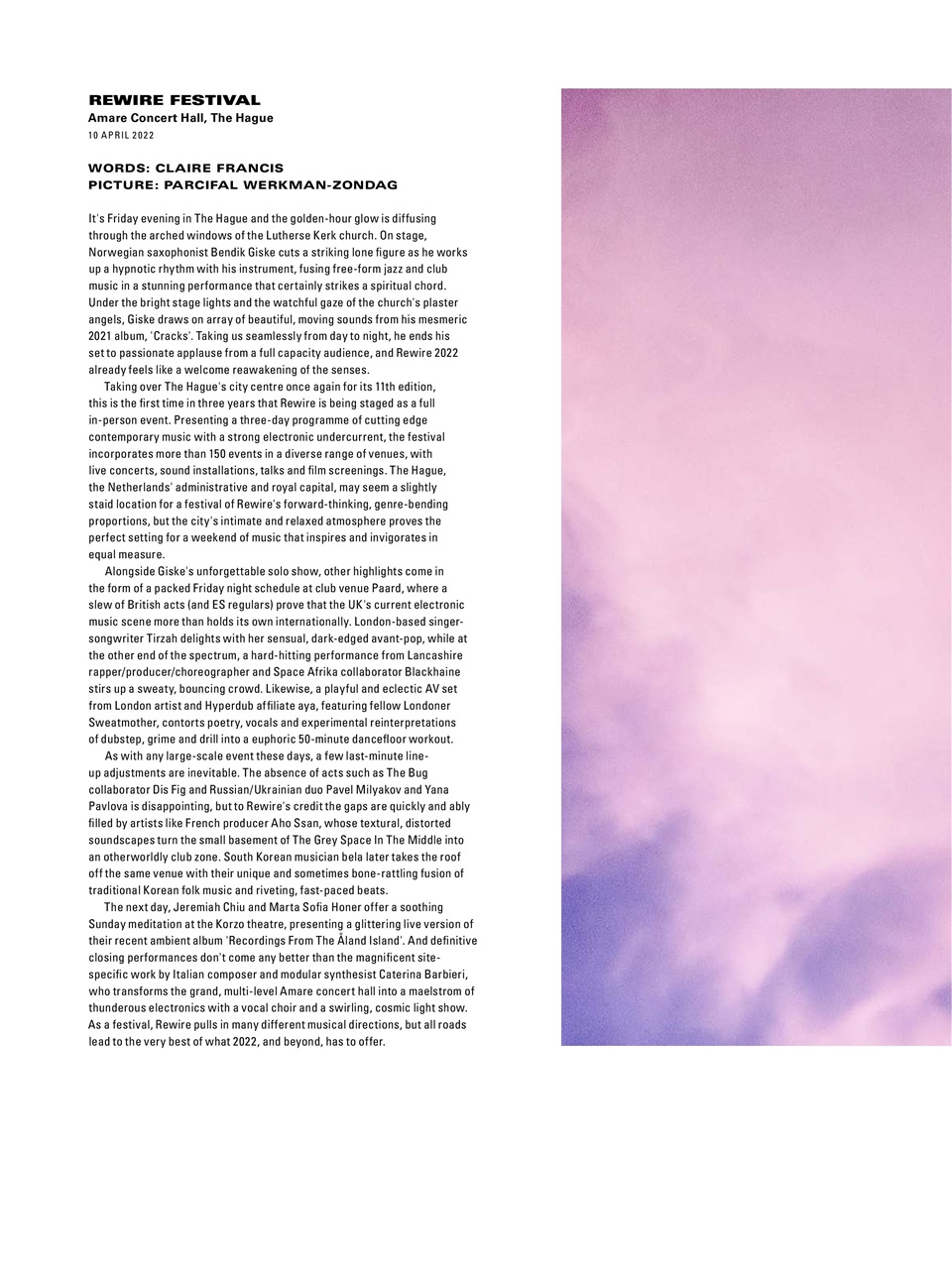 Electronic Sound Preview Pages