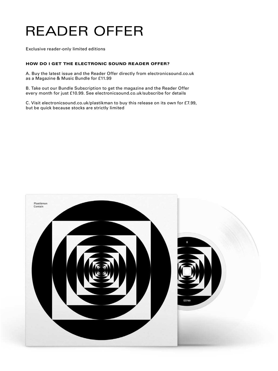 Electronic Sound Preview Pages