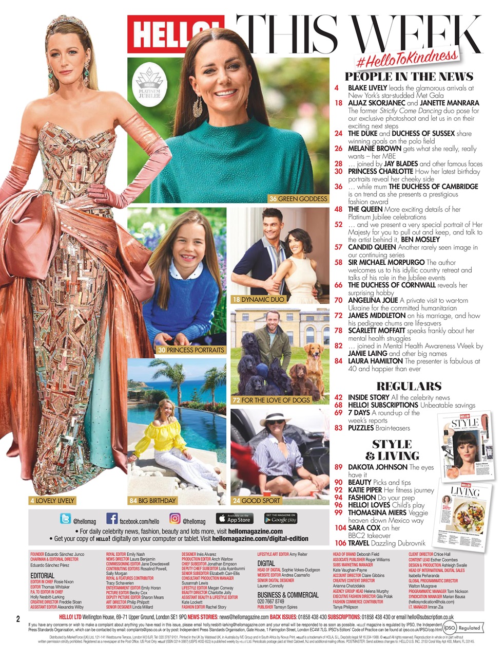 Hello! Magazine Preview Pages