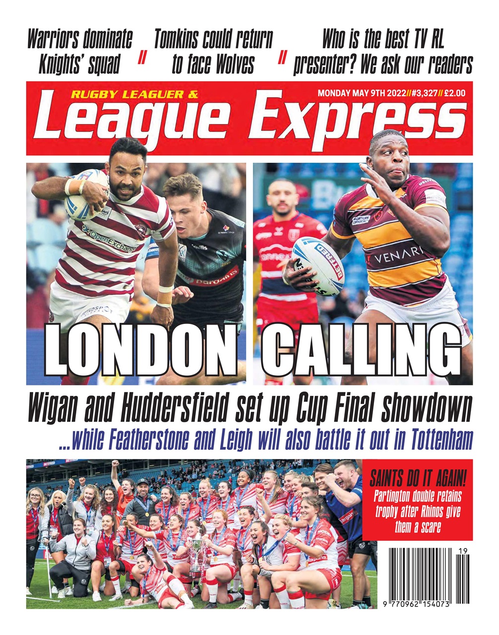 League Express Preview Pages