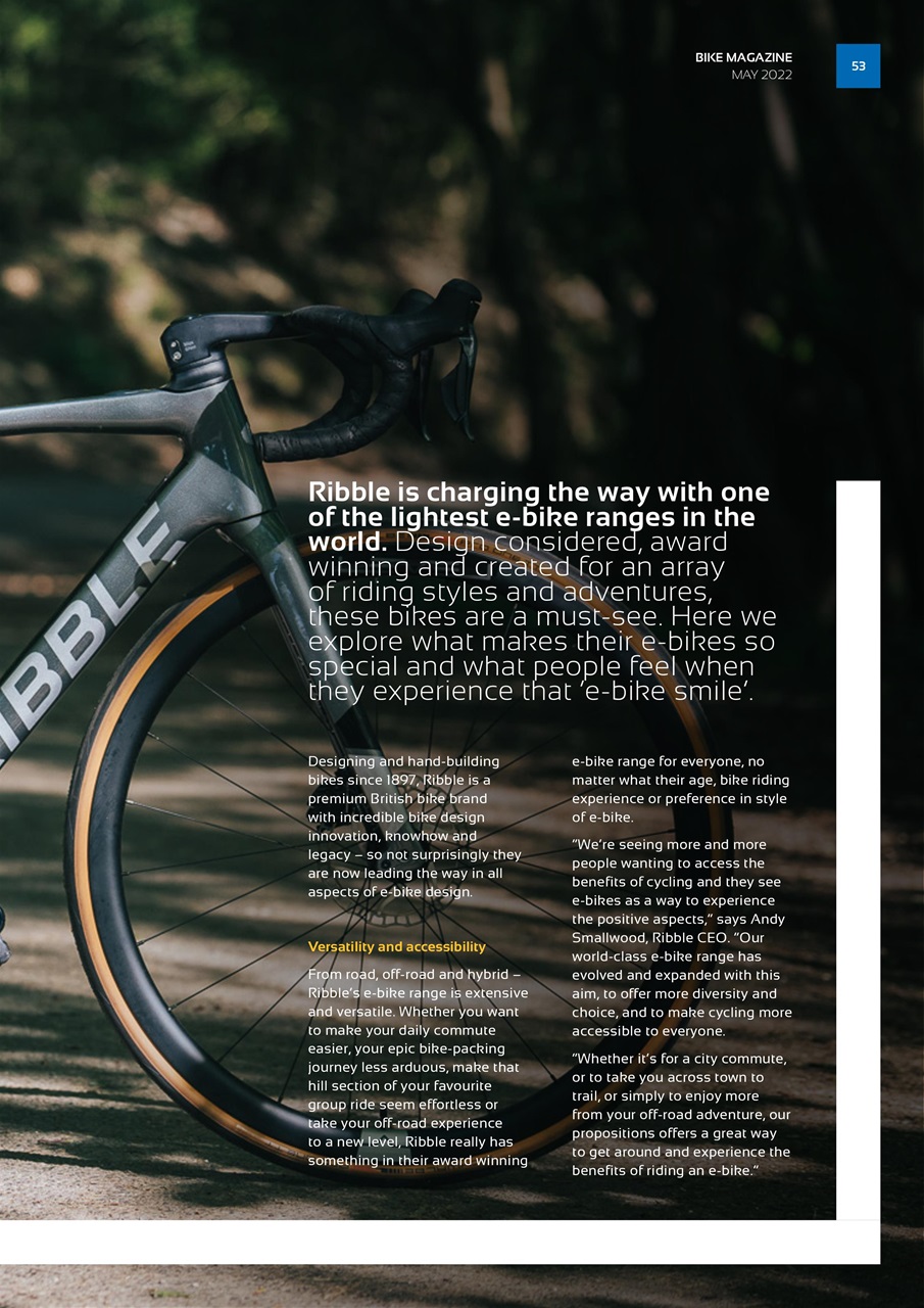 BIKE Magazine Preview Pages