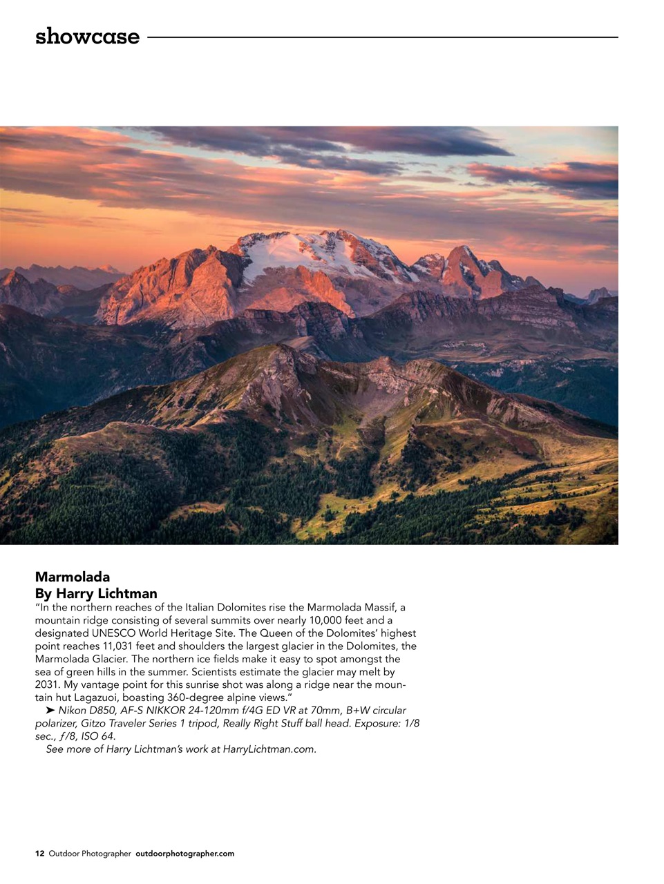Outdoor Photographer Preview Pages