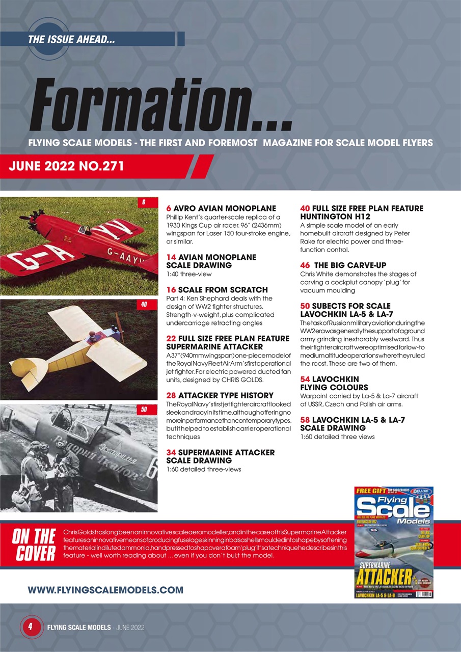 Radio Control Model Flyer Preview Pages