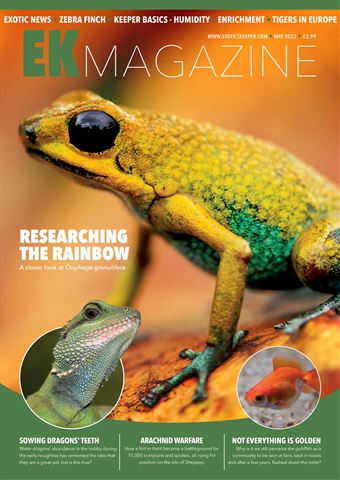 Exotics Keeper issue May 2022