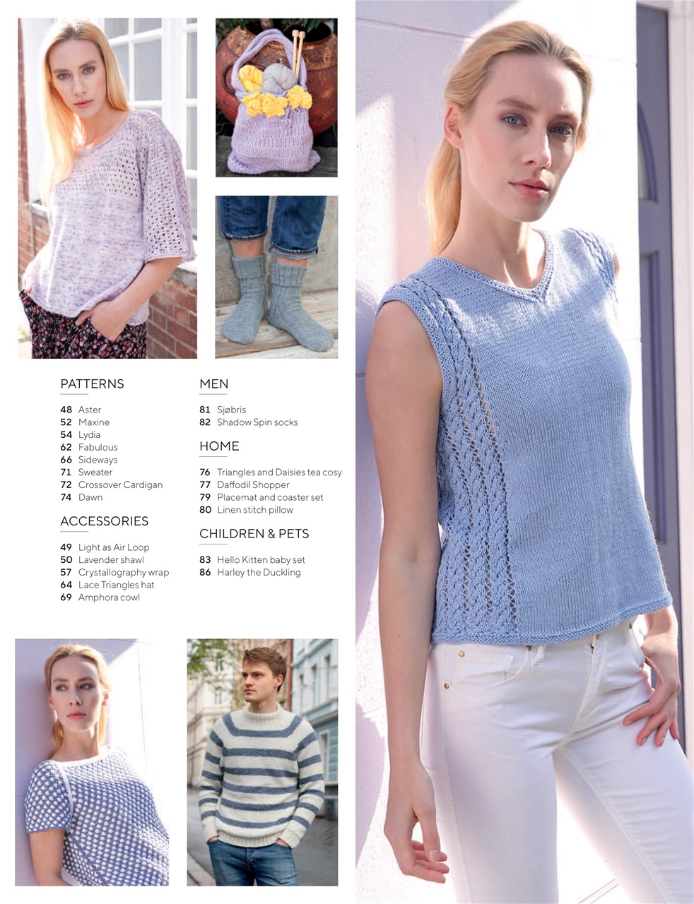 Knitting Preview Pages