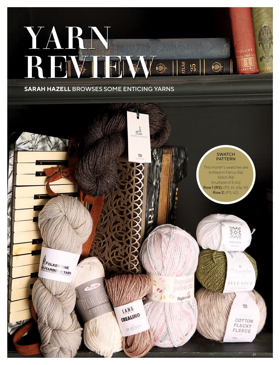 Knitting Preview Pages