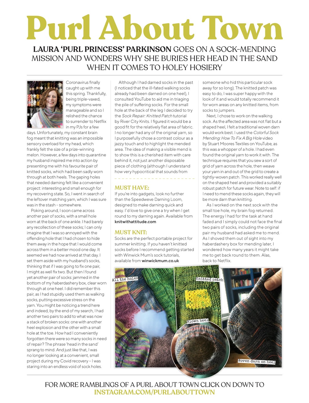 Knitting Preview Pages