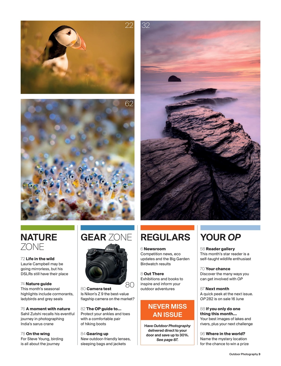 Outdoor Photography Preview Pages