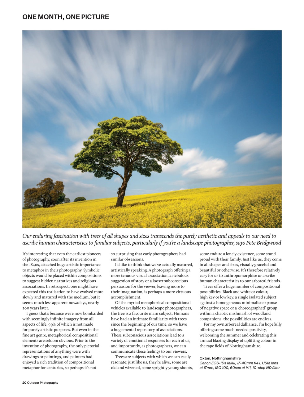 Outdoor Photography Preview Pages