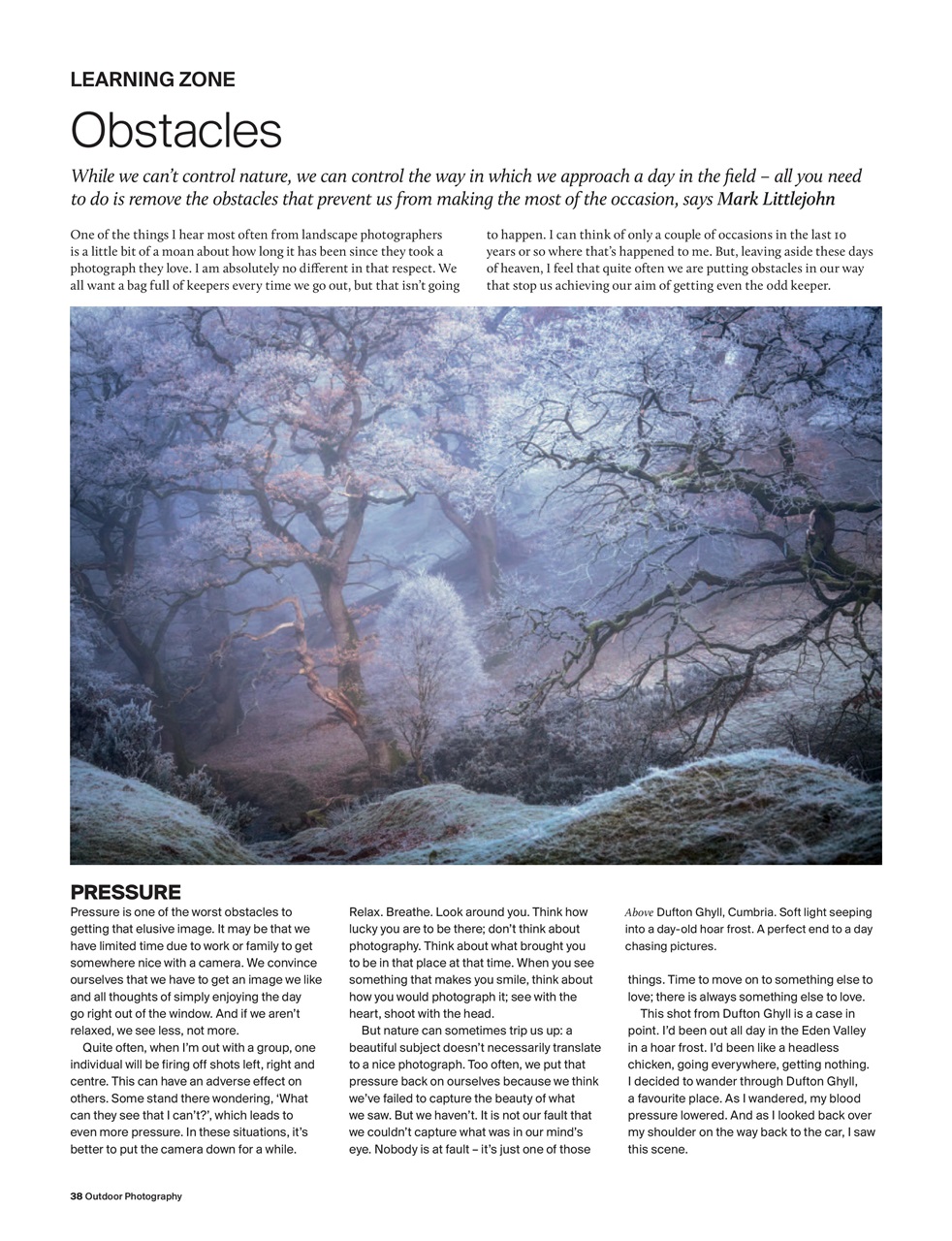 Outdoor Photography Preview Pages